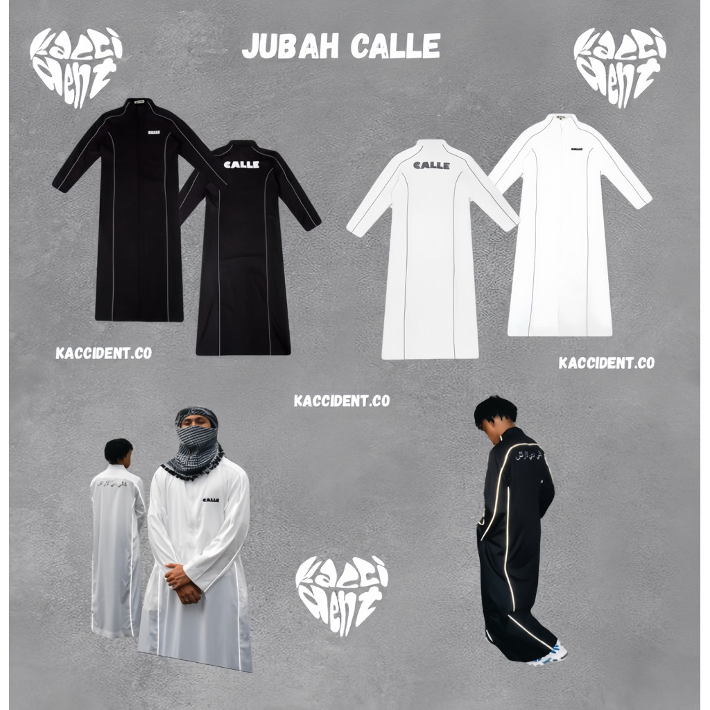 READY STOK JUBAH CALLE V1 & V2 Limited Stock [100% ORIGINAL]