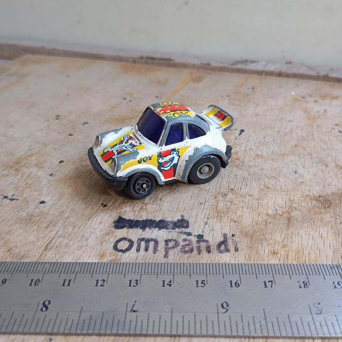 diecast yatming Porsche tooned bekas 2ND