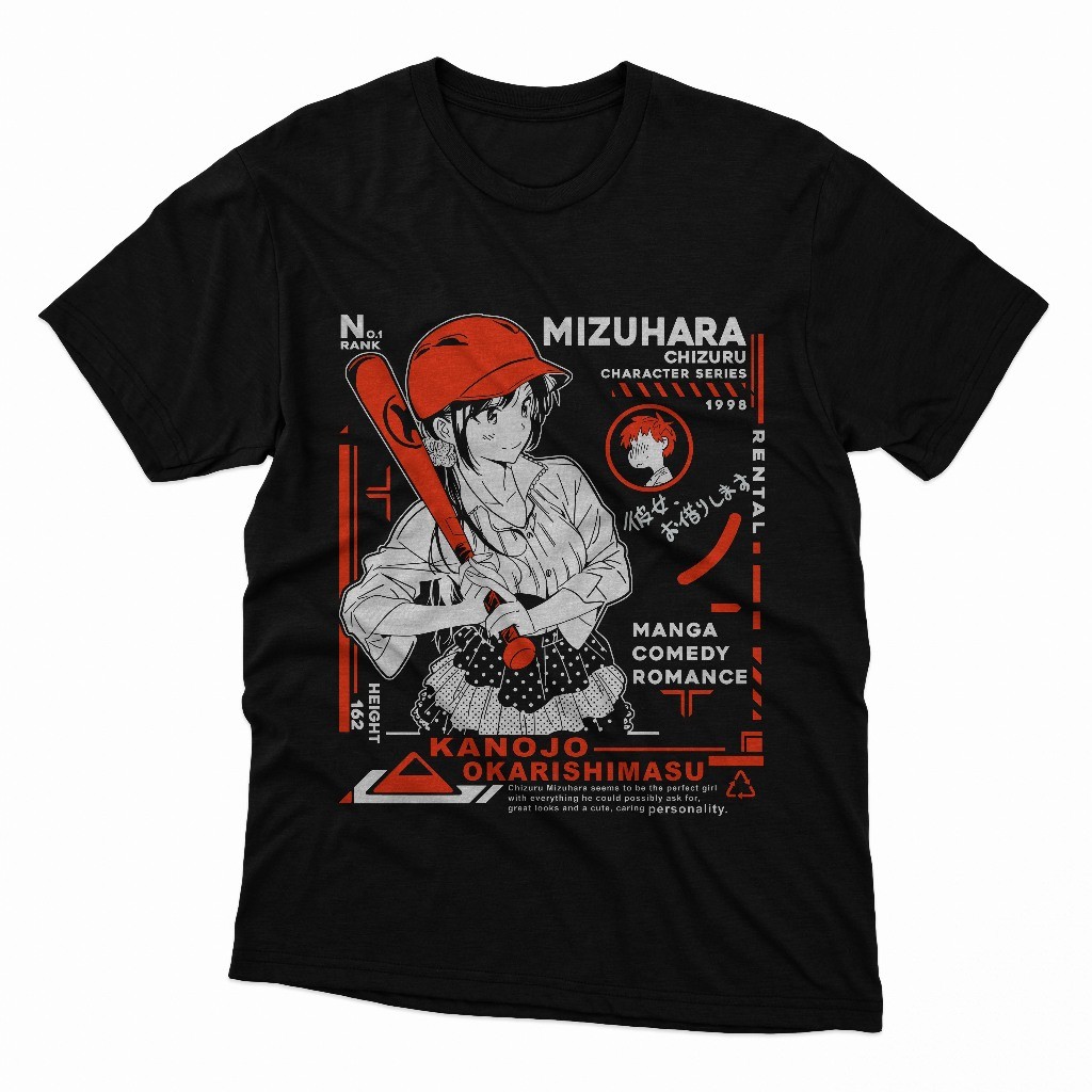 KAOS ANIME MIZUHARA KANOJO OKARISHIMASU