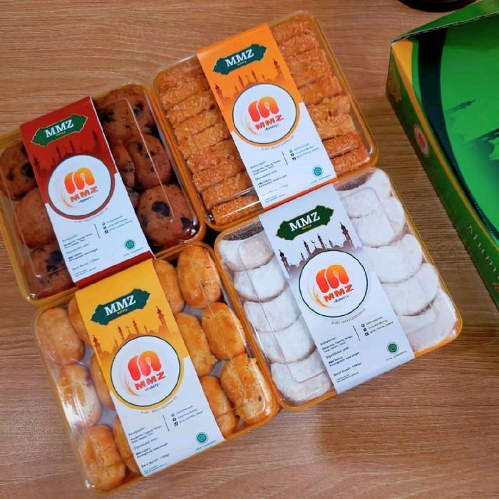 Paket Kue Kering Lebaran Parcel Kuker Murah Mumtaz Bakery Isi 4 Pack