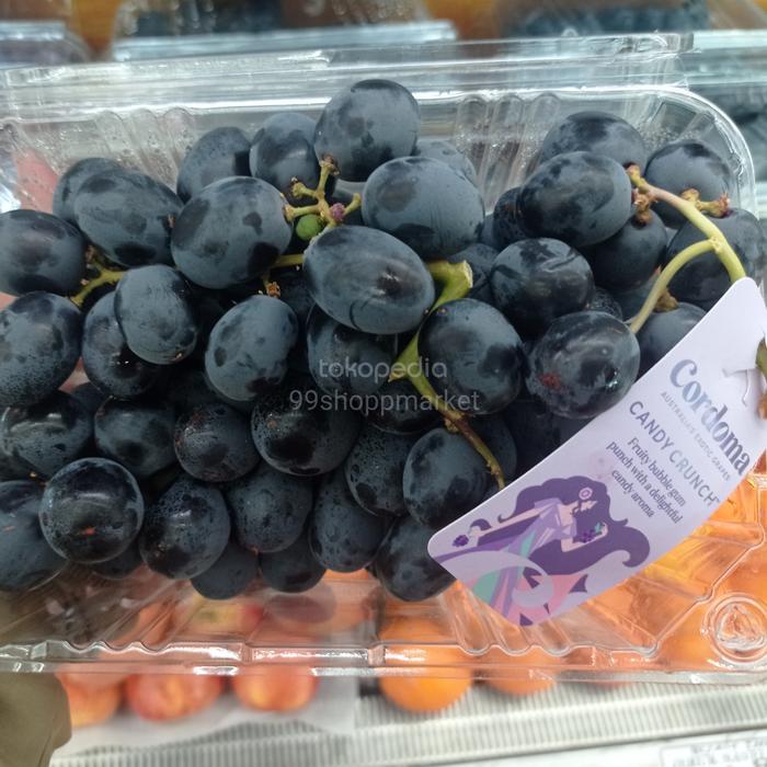 Anggur Candy Crunch black super sweet aroma permen 1 kg