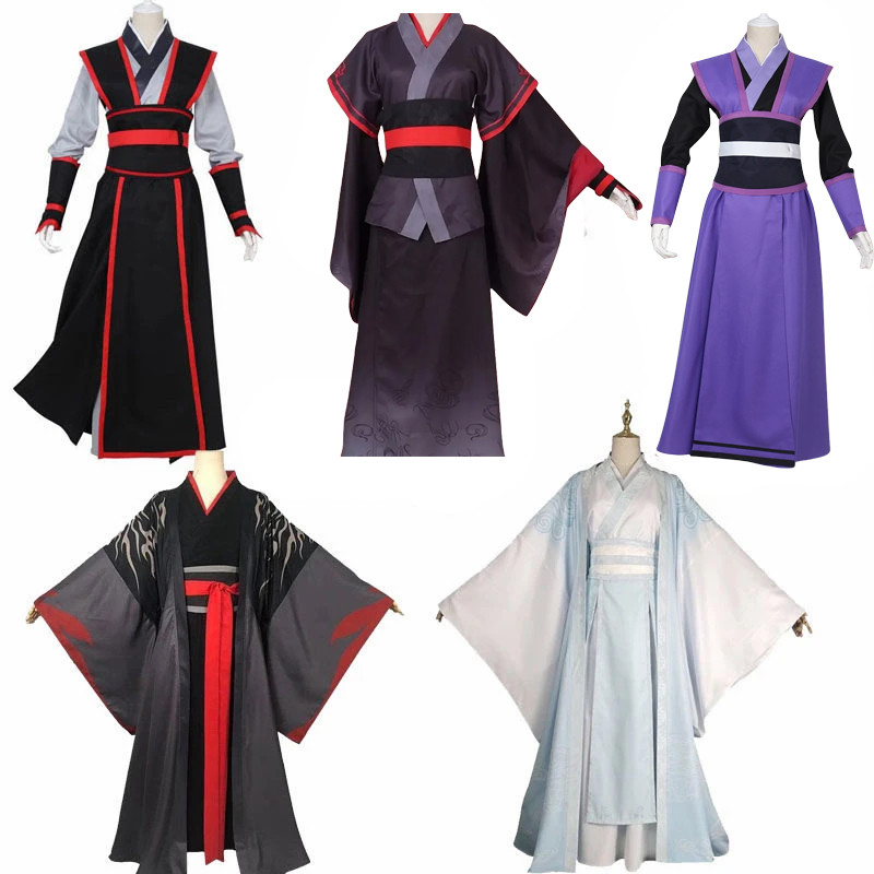 Wei Wuxian Cosplay Mo XuanYu Lan Wangji Costume Anime Grandmaster Of Demonic Cultivation Cosplay Mo 