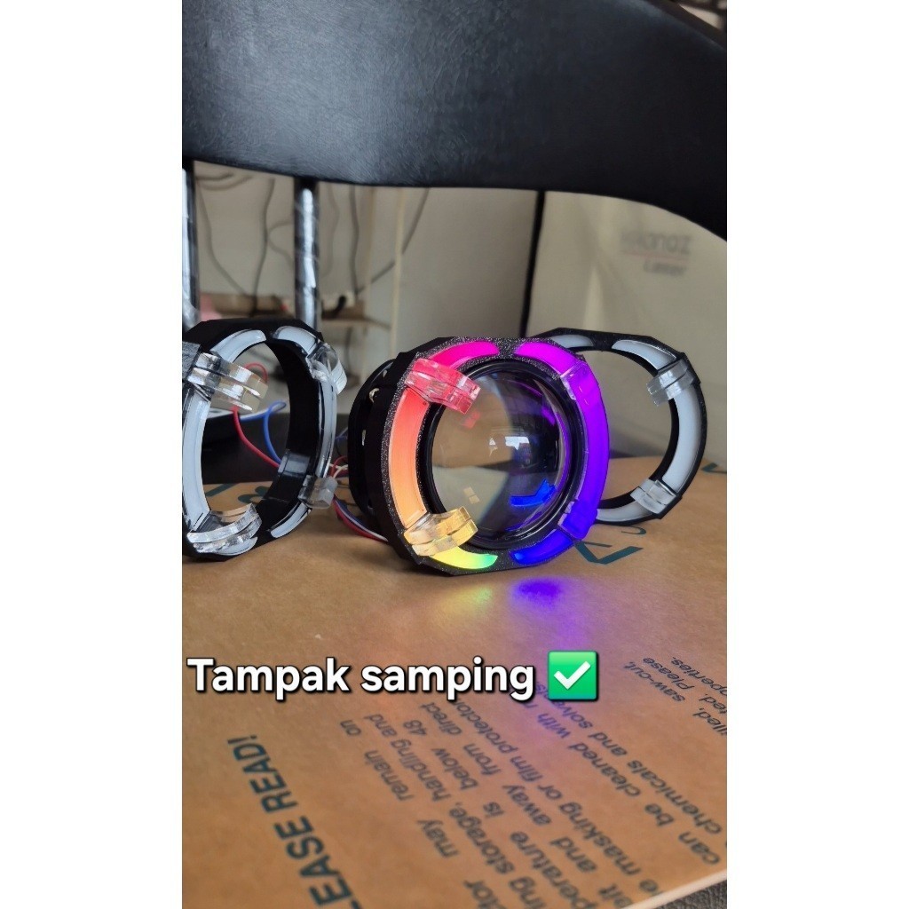 Shroud Headlamp Biled 2.5 Inch Model Cakar Custom Motor Mobil