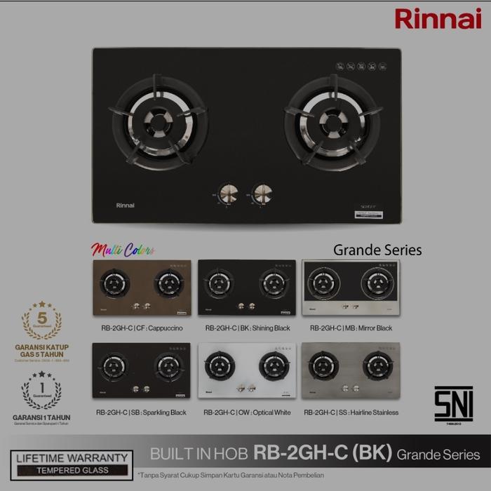 Kompor Tanam Rinnai RB-2GH-C (2 Tungku)