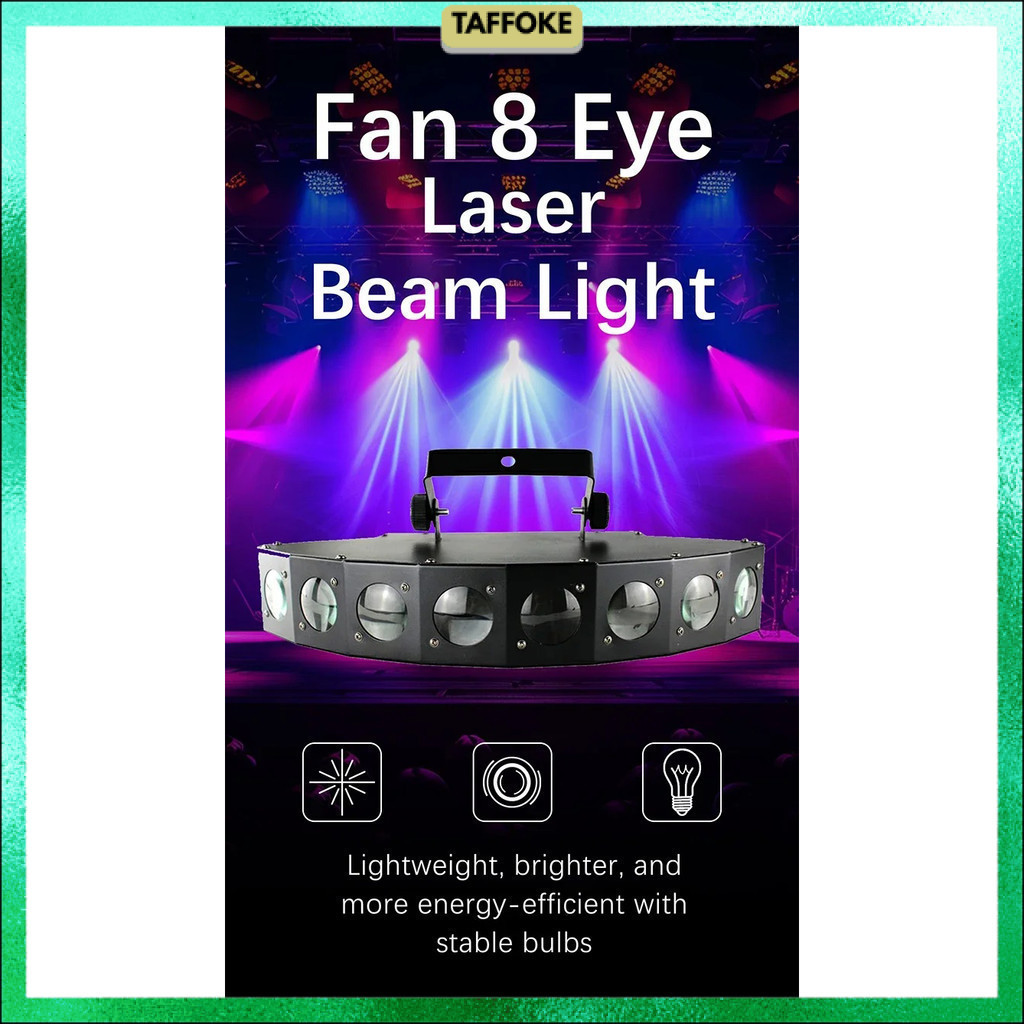 Lampu Sorot LED Laser Beam Disco RGBW Dynamic DMX512 - KM36