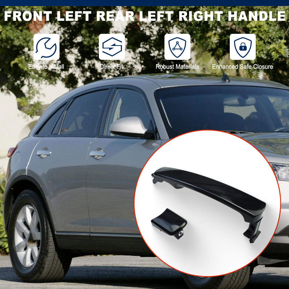 80640AM205 Car Outer Door Handle Without/with Hole Left Right For Infiniti FX35 2003-2008 80640-AM20
