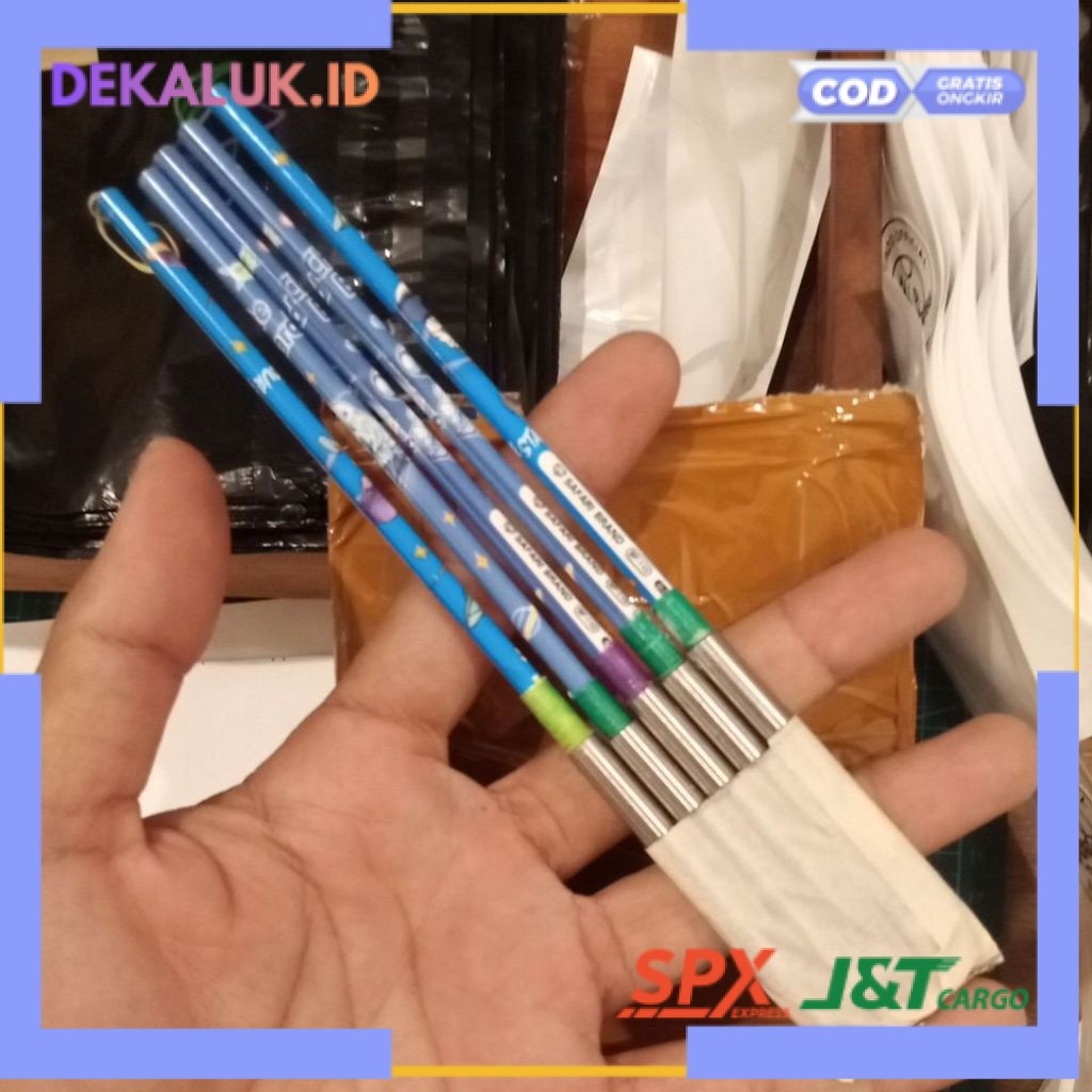 (RO) Sambung pulpen sujen stainless 6mm TERMURAH TERLARIS TERBARU 2026 COD