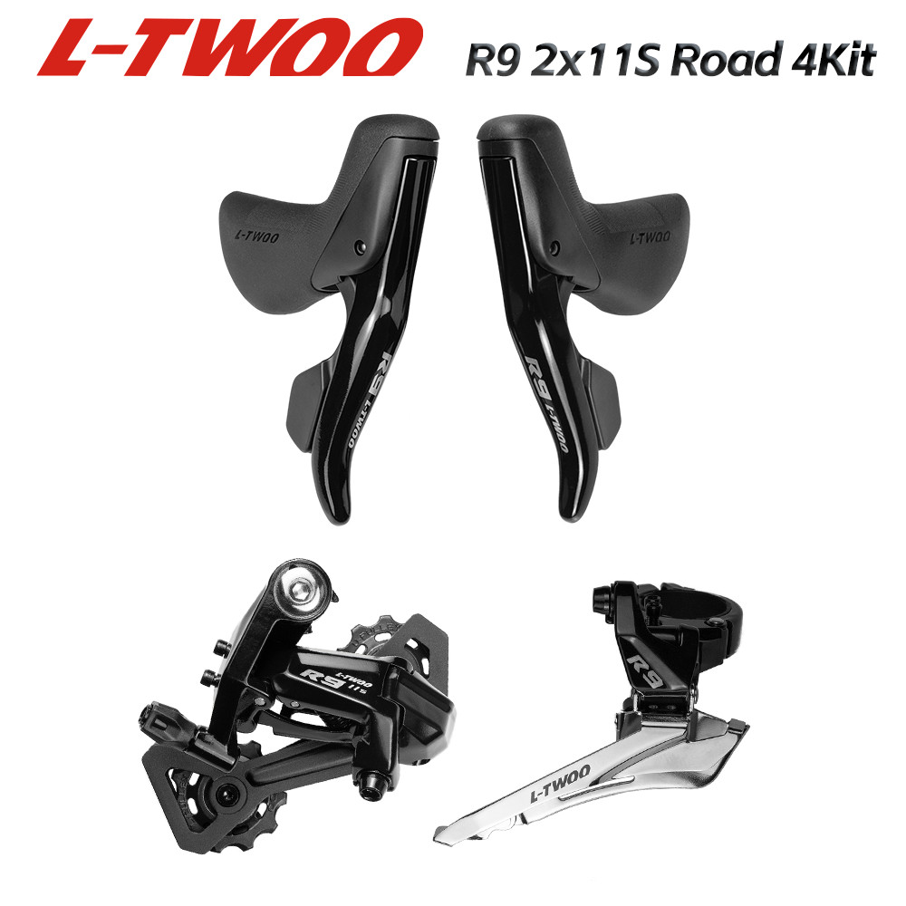 LTWOO R9 2x11 Speed, 22s Road Groupset, Shifter + Rear Derailleur + Front Derailleur 5800, R7000