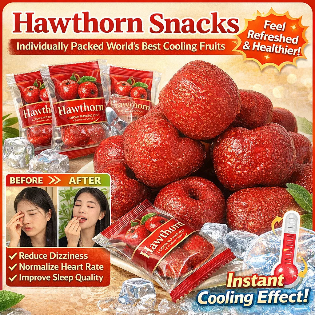 [Manisan Hawthorn Tanpa Biji]Hawthorn Kering Halal / 250 Permen Hawthorn Kemasan Individual / 0 Baha