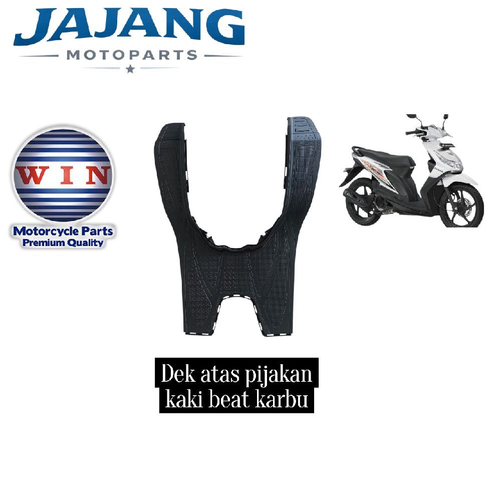 win dek atas pijakan kaki beat karbu original win