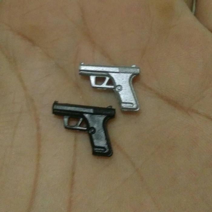 Diorama Miniatur pistol mainan skala 1/12 Aksesoris Figure