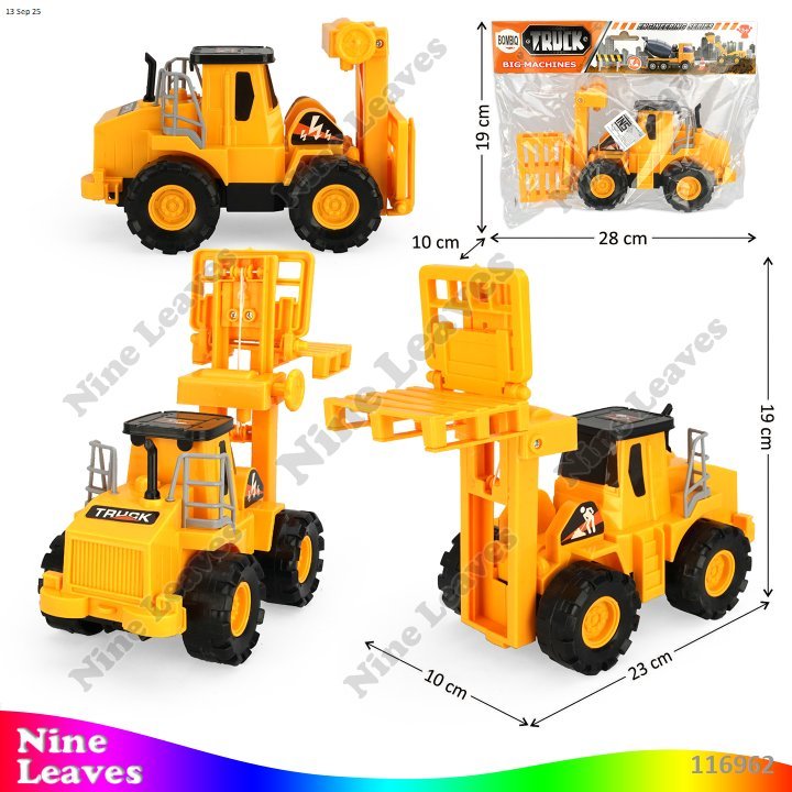 Mainan Anak Truk Konstruksi Truk Forklift Friction Truck