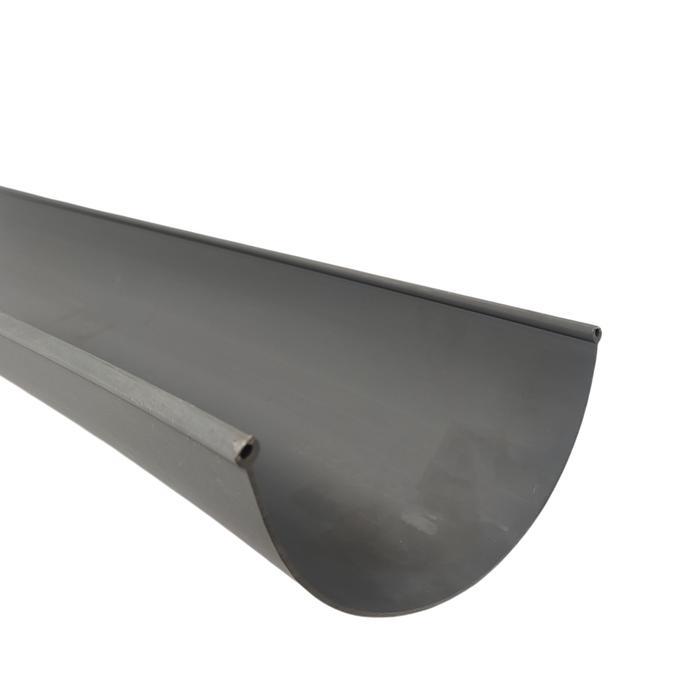 TALANG AIR PVC OVAL 6 INCH AQUALON PANJANG 4 METER / RAIN GUTTER 6 INCH / TALANG AIR SETENGAH LINGKA