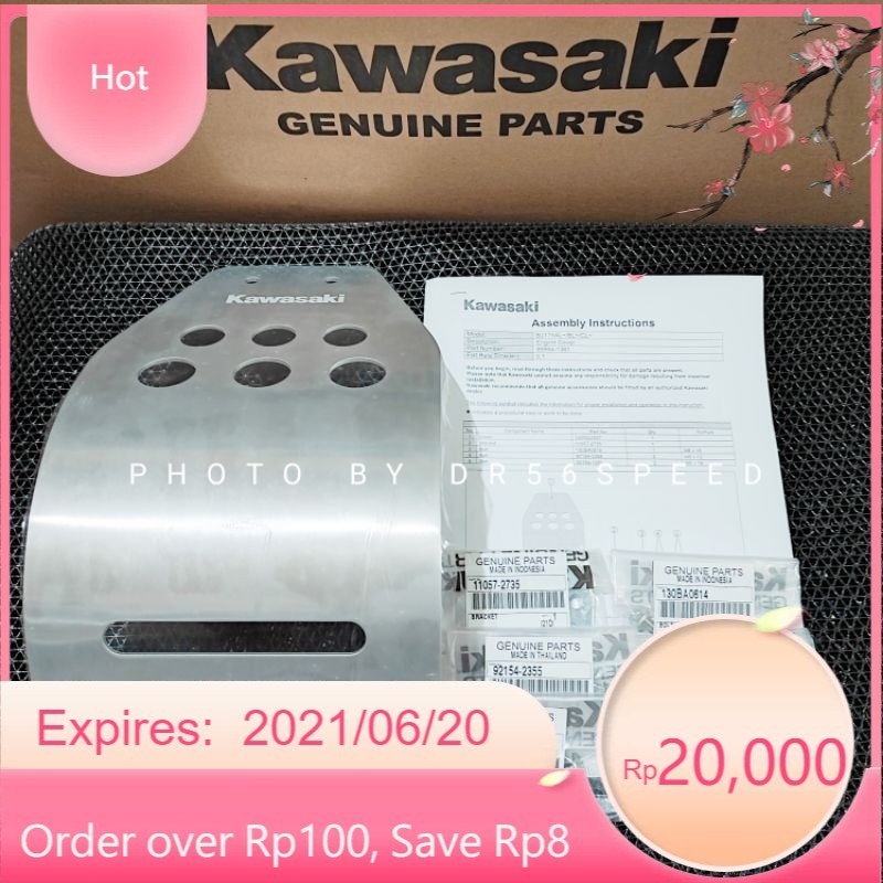 Cover Engine W175 TR Original KAWASAKI