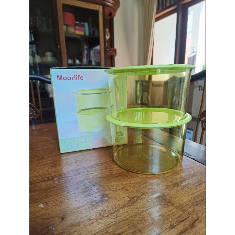 Lite Canister/ Crystal Canister (1) // fine crystal canister set moorlife