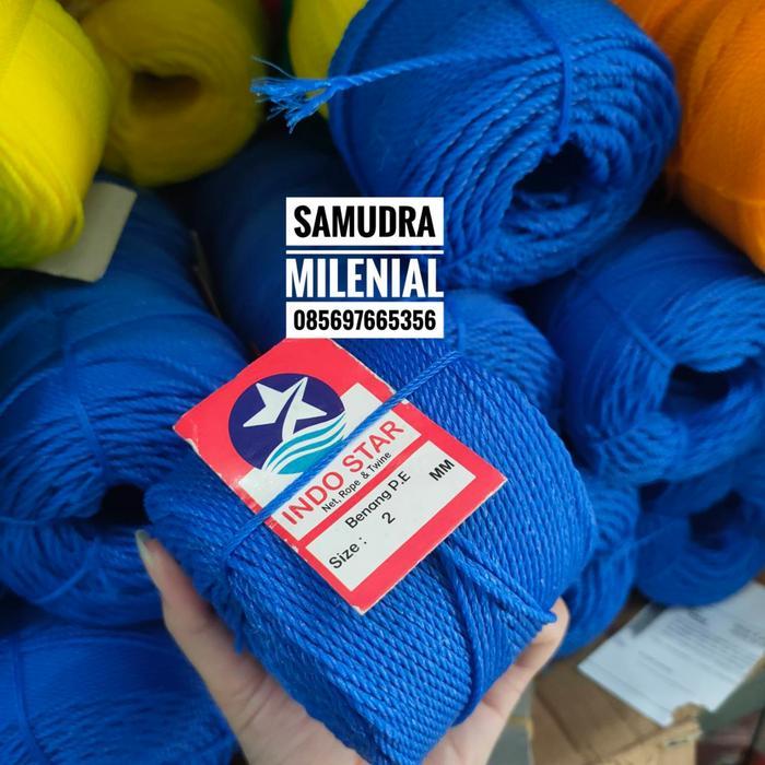 Tali Tambang Kecil 2mm / Tambang PE 2 mm - Hitam