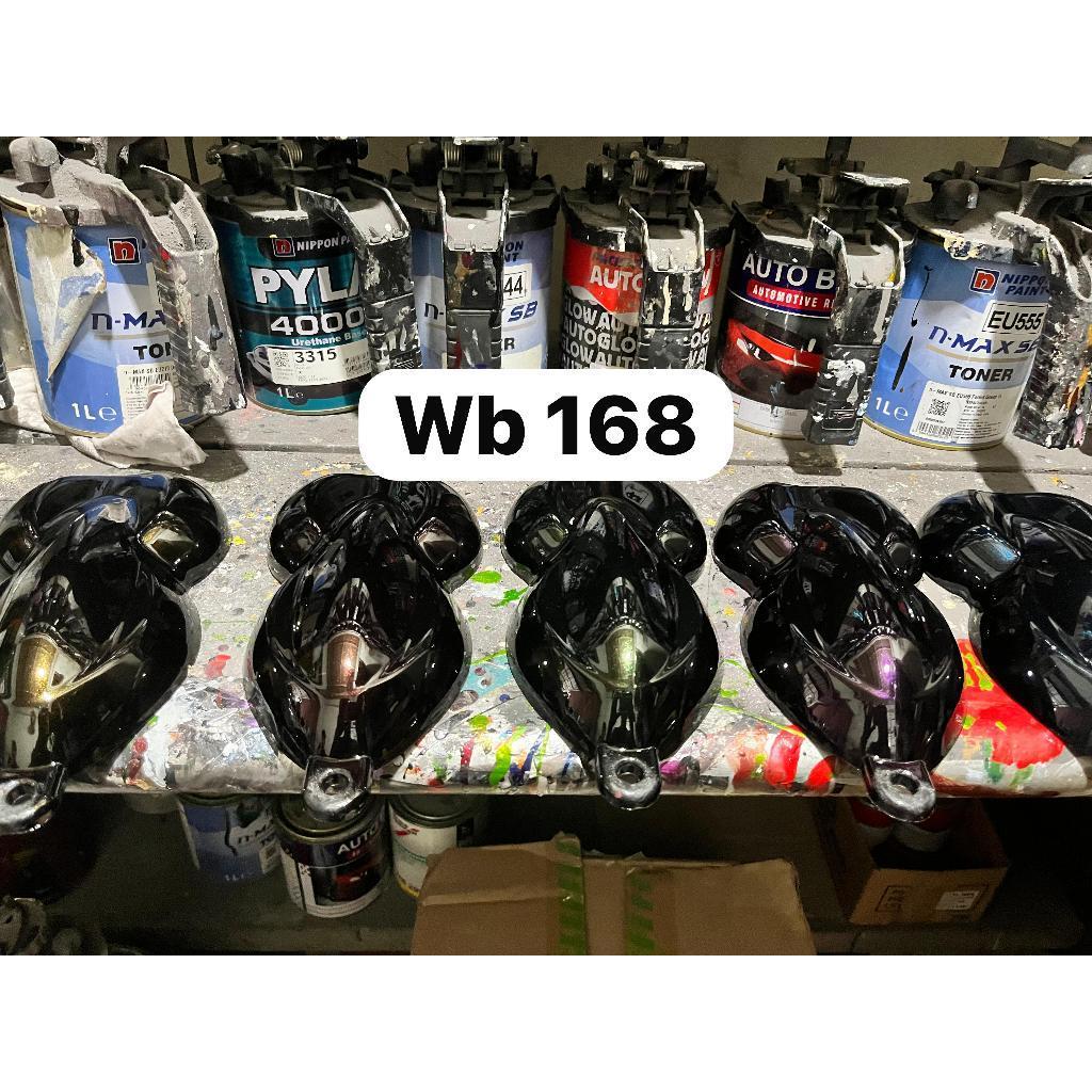 cat hitam lembayung/lembayung hitam pu/cat lembayung merah,biru,violet,kuning dan hijau 500ml