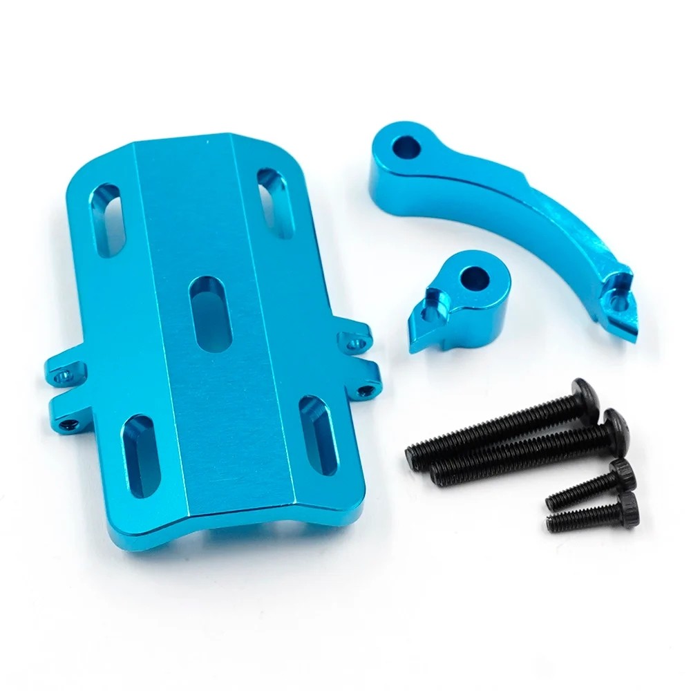 YEAH RACING ALUMINIUM MOTOR GUARD FOR TAMIYA WR02 WR02C WR02G WR02CB#TAWR-039BU
