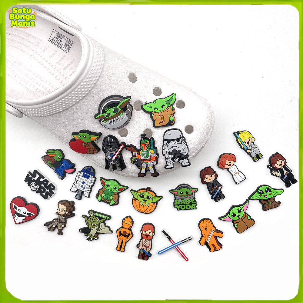 Aksesoris Pin Sandal Baim Hiasan tempelan Kancing Motif Karakter  Lucu Dan Menarik pin Set kartun hi