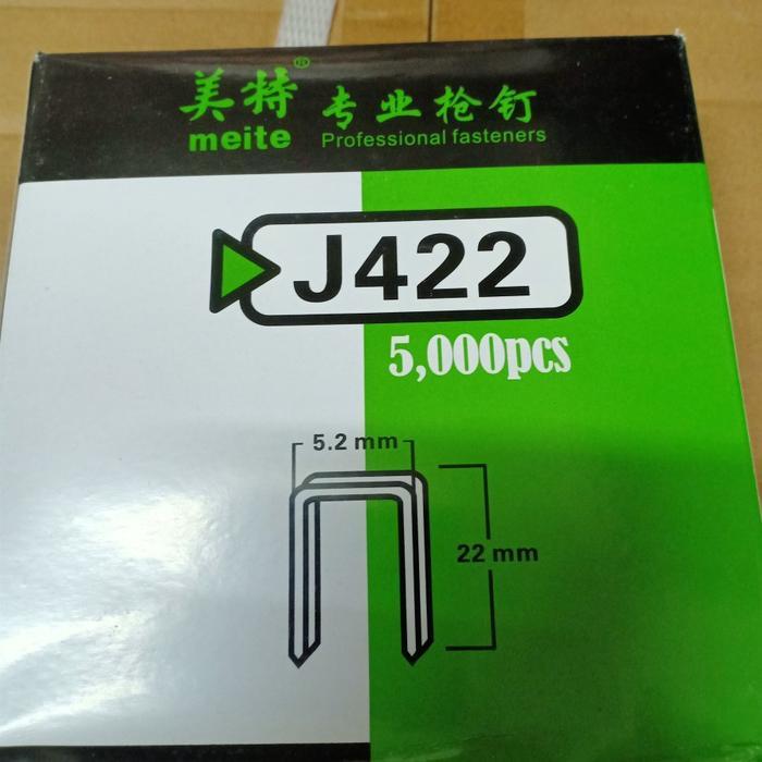 Isi paku tembak 422j Meite / Isi staple 422j / Paku tembak U