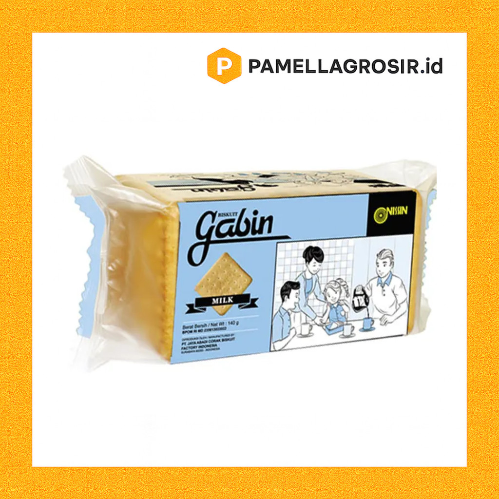 NISSIN GABIN BISKUIT SUSU 140GR