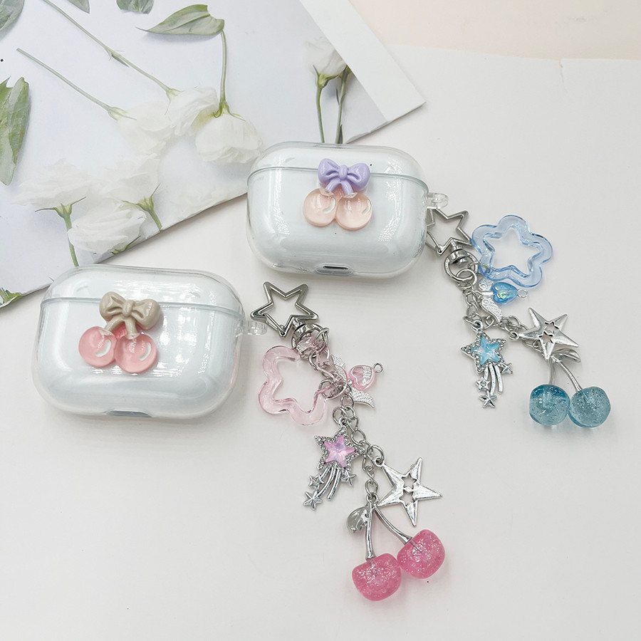 sweet erry pent Case for Realme Buds T310 T300 T110 T100 T01 Case Silicone earphone Cover for Realme