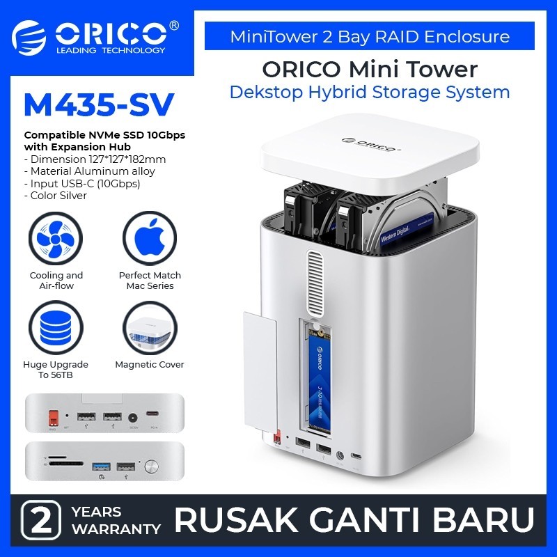 ORICO Mini Tower for Mac mini 2024 - M435/M435-V1