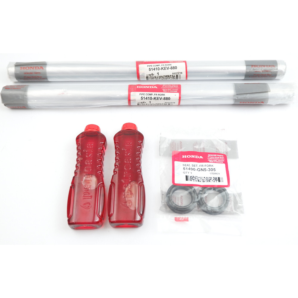 sok depan supra fit lama - shock depan supra 51410-KEV-880 ori Packman motor