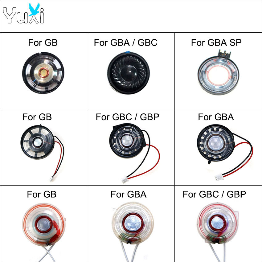 YuXi High Quality Sound Speaker for Gameboy GB DMG for GBP GBC GBA SP Inner Speaker Loudspeaker
