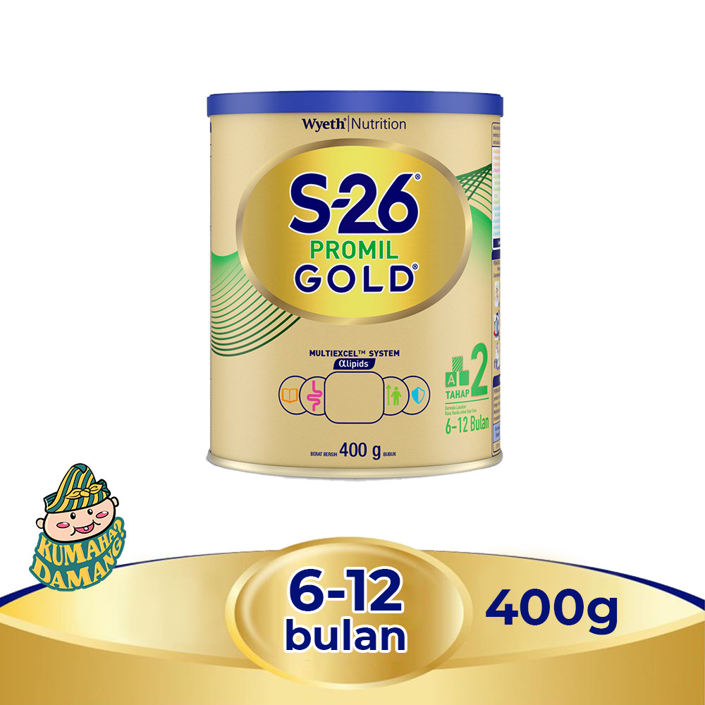 S-26 Promil gold tahap 2 400 gram
