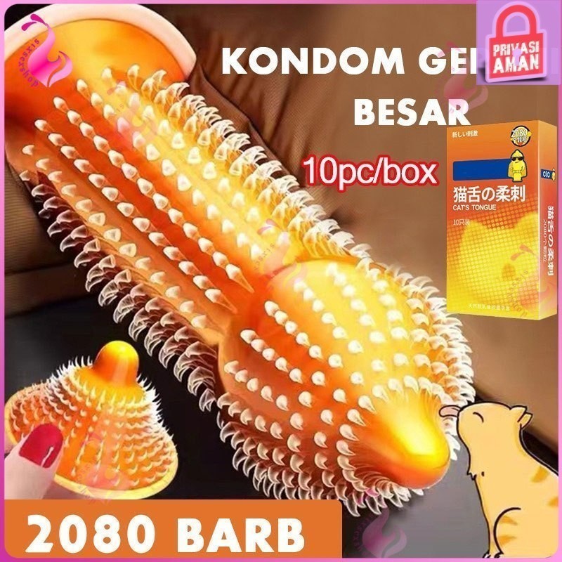 Best Saller (BISA COD)~ condom gerigii kasar gerigii besar kondom bergrigi 10pc/Box ringbergerigi su