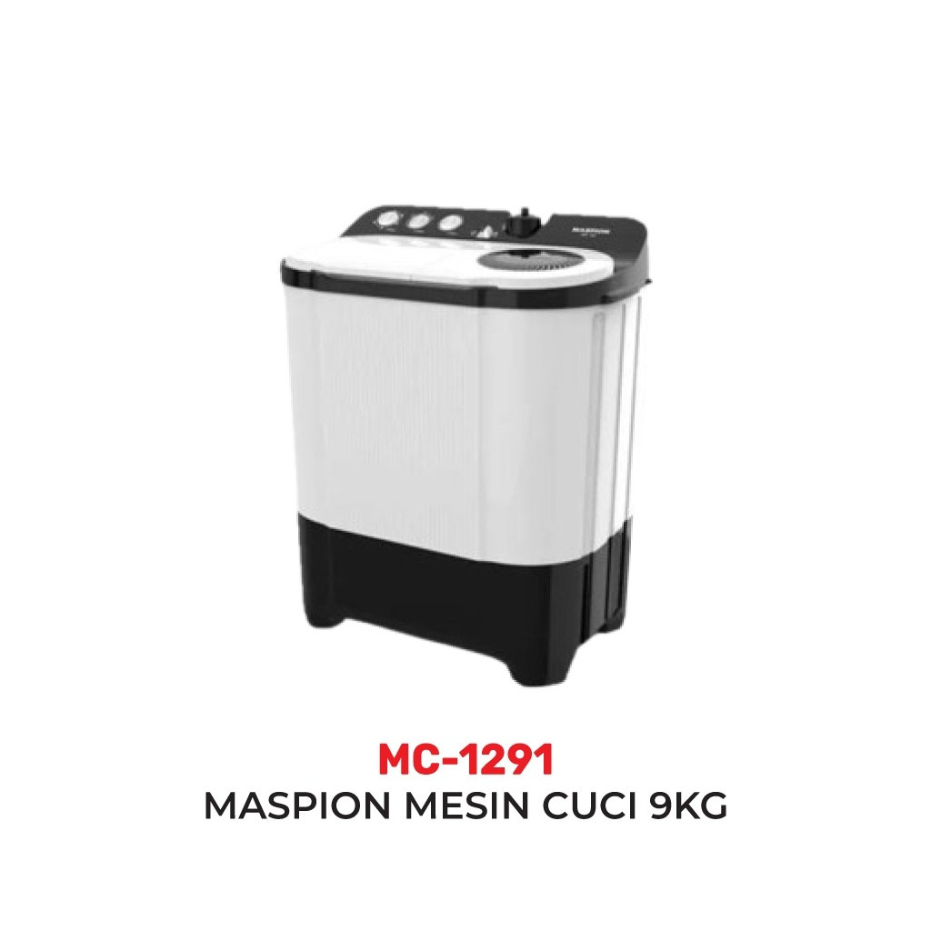 MASPION Mesin Cuci 2 Tabung 9 Kg - MC-1291