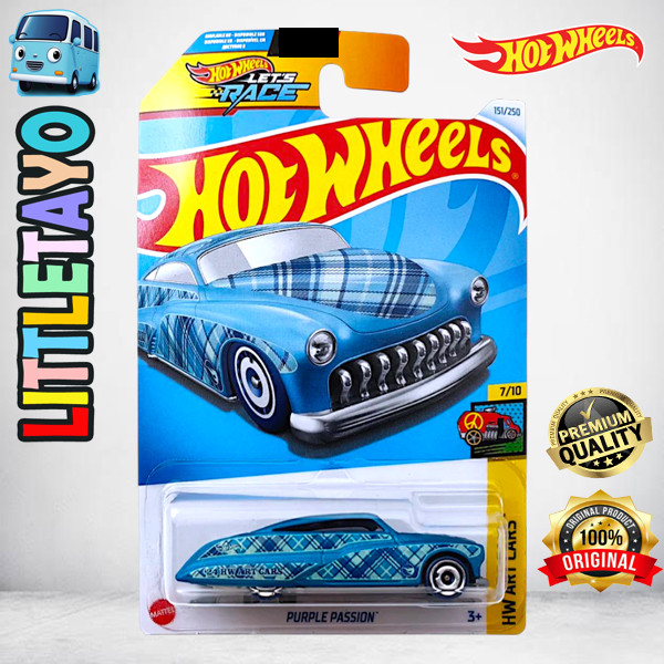 Hot Wheels Purple Passion Biru Treasure Hunt Diecast Mobil Classic Car