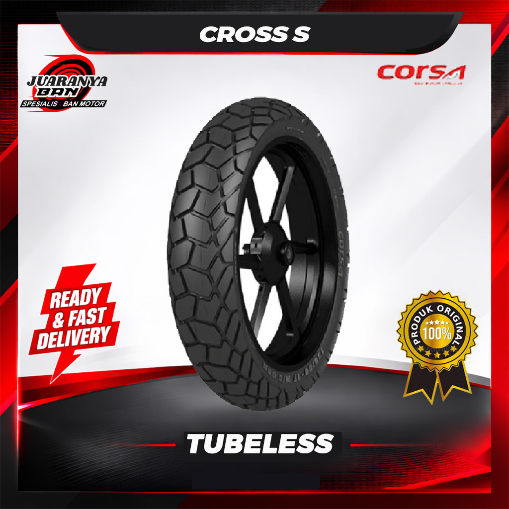Ban motor Nmax Corsa Cross S 130 70 13 Platinum tubeless