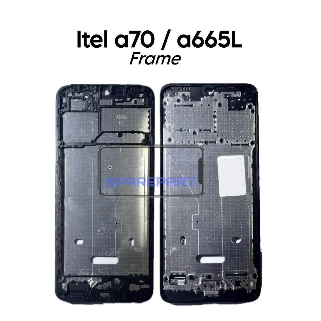 OTLTOOLS Frame Itel A70 / A665L - Tulang Tengah Tatakan LCD & Mesin