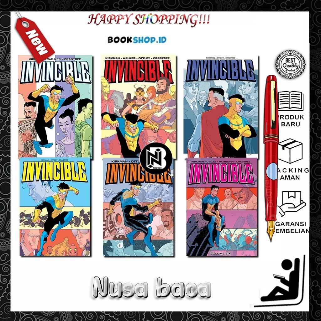 literature.lounge - Comic the Invincible Book 25 Series | Bahasa Inggris (English Book)
