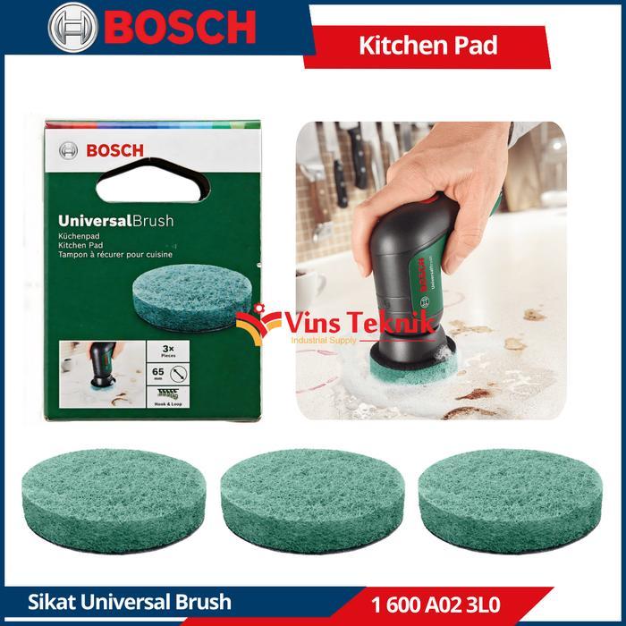 BOSCH Kitchen Pad Power Scrubber Green Kitchen Sour Pad 3pcs
