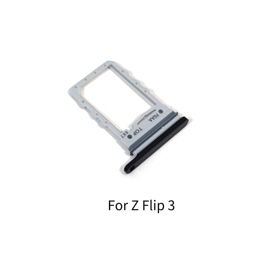 For Samsung Galaxy Z Flip 4 3 2 1 SIM Card Tray Slot Holder Adapter Socket Repair Parts