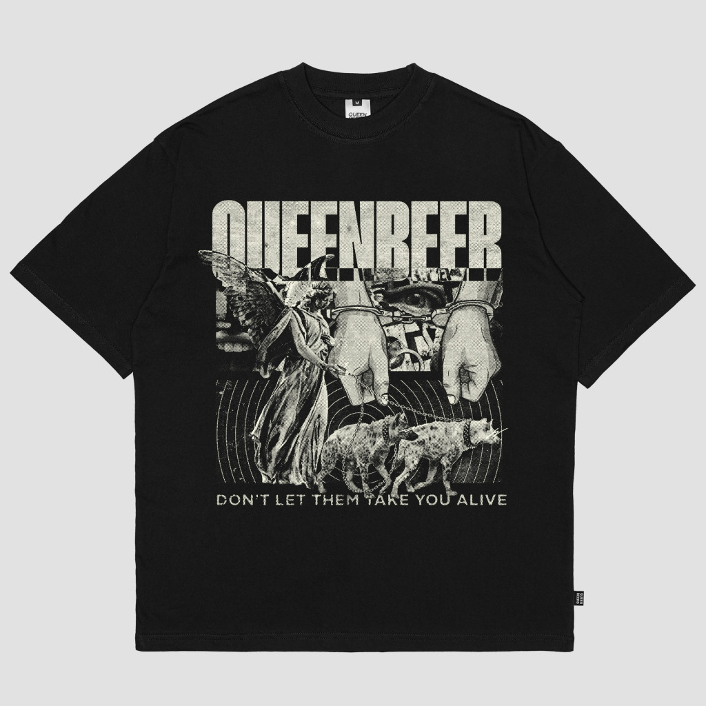 queenbeer - T-shirt Briggs Black Original