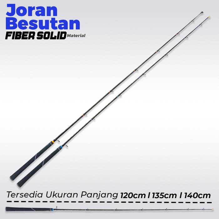 Joran Besutan kolam Kuat Fiber Solid 5kg up - Joran Besutan, 120cm