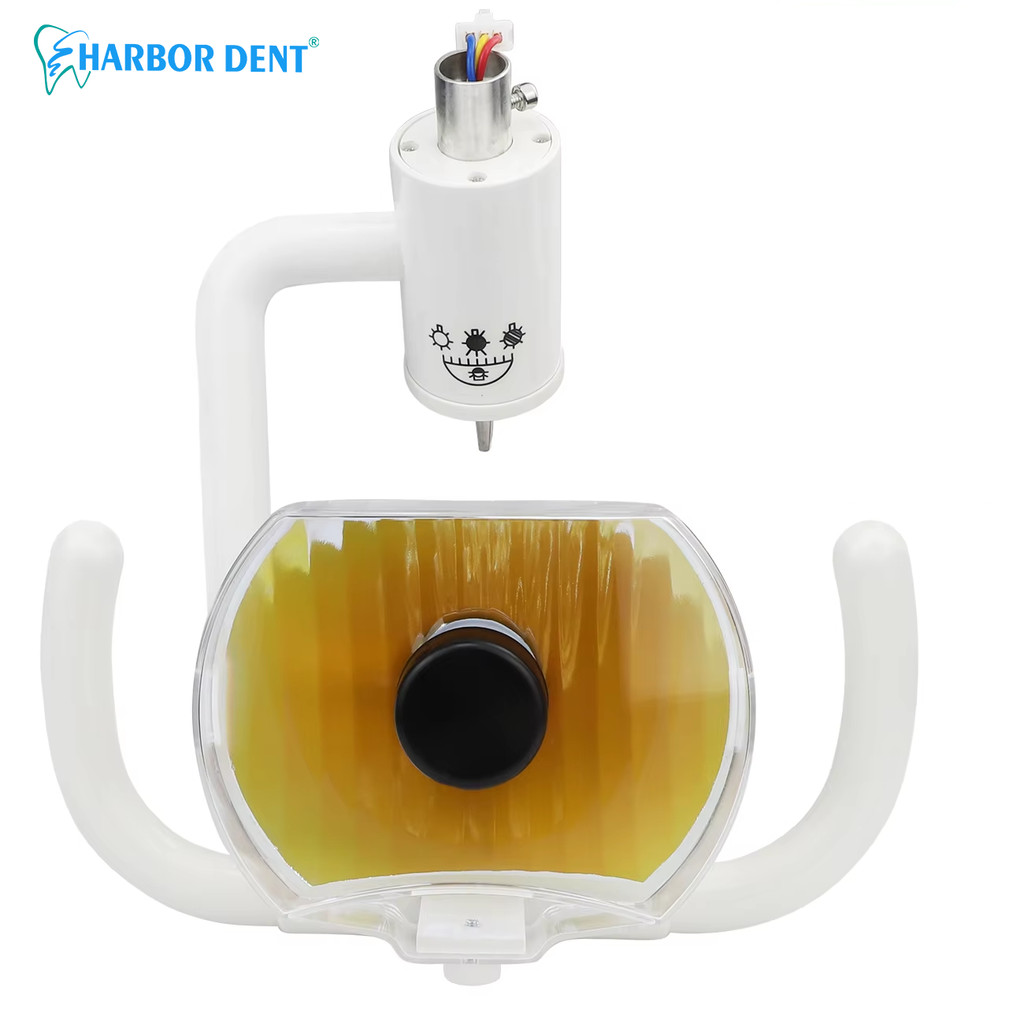 Lampu Halogen Persegi untuk Gigi dengan Sakelar Manual untuk Unit Kursi Gigi, Peralatan Pemutih Gigi