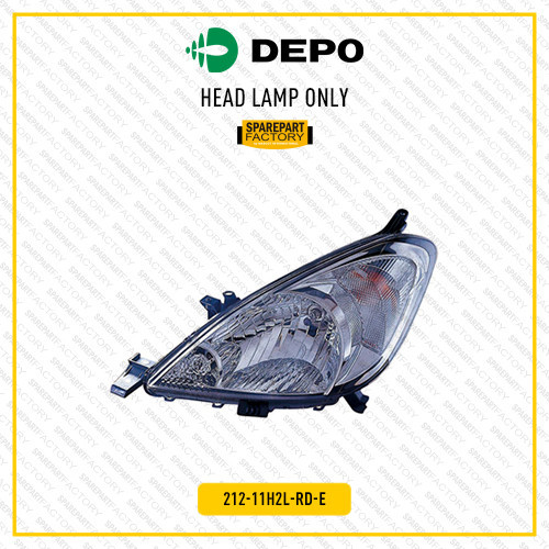 Head Lamp Lampu Depan Besar Kiri Toyota Kijang Innova 2004-2011 DEPO
