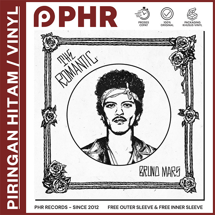 Vinyl BRUNO MARS - The Romantic [Piringan Hitam/LP/PH]