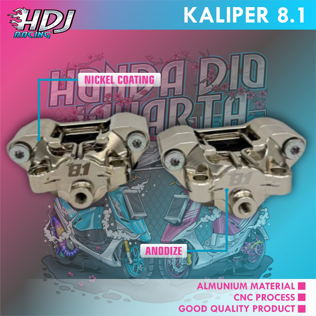 kaliper mini formula  8.1 cnc 2p ottopunto uno | Universal