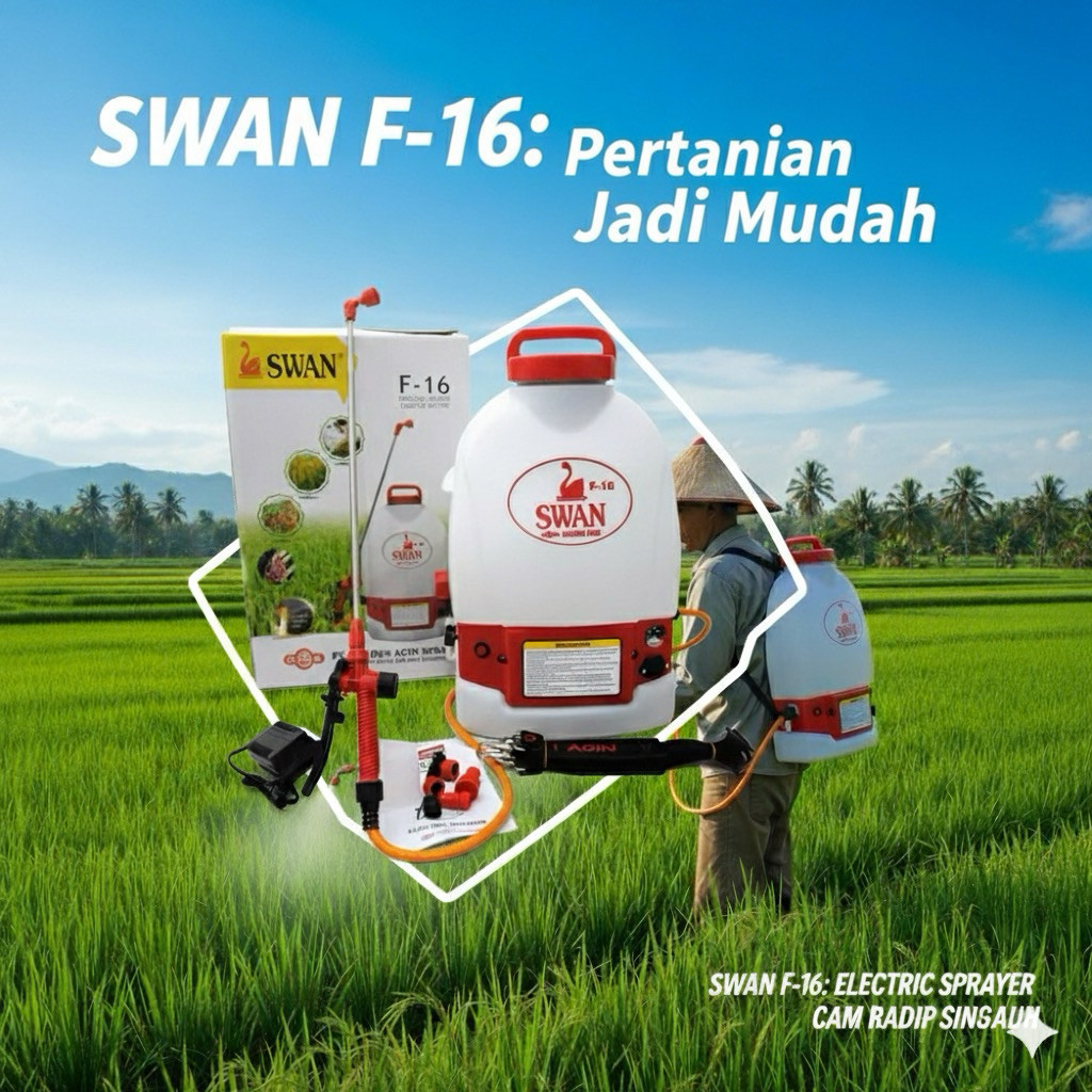 Sprayer Elektrik SWAN F16