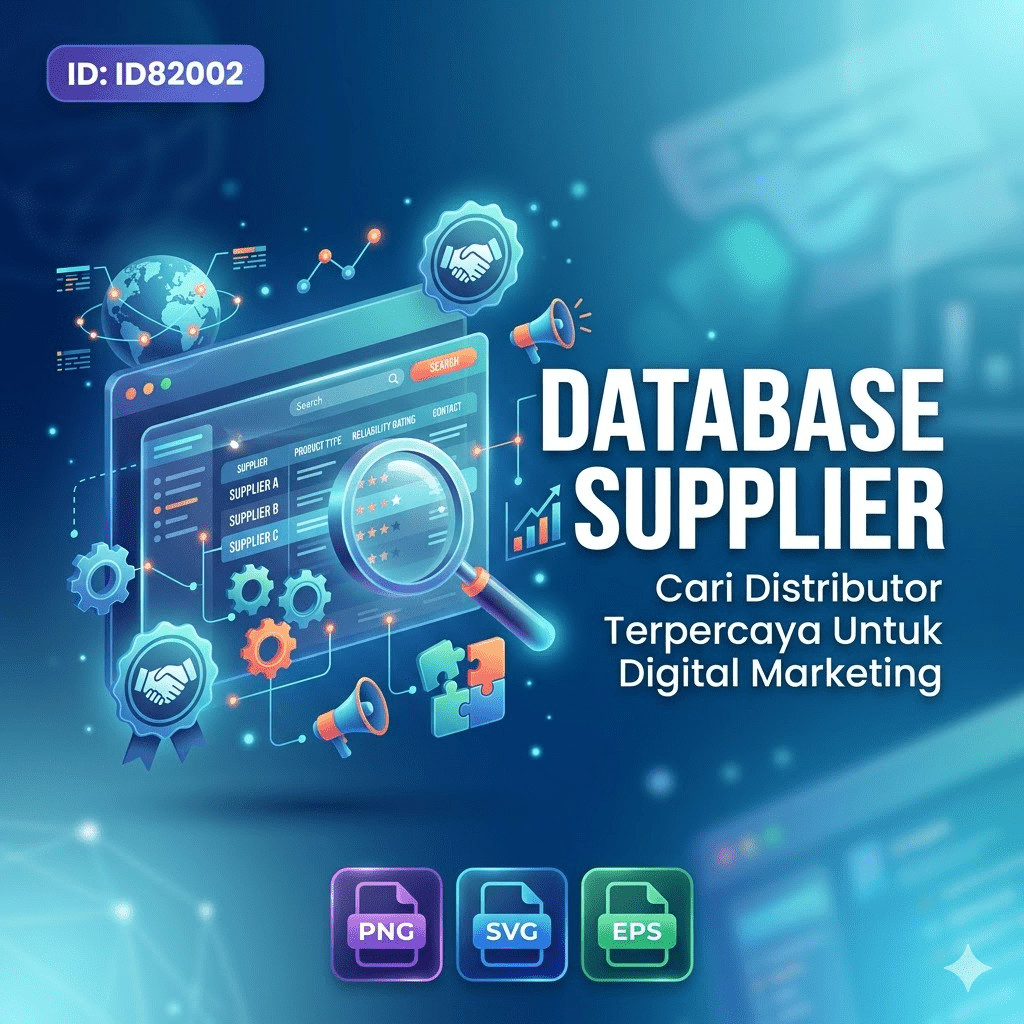 ID82002 - Database Suplier Untuk Cari Distributor Terpercaya Digital Marketing