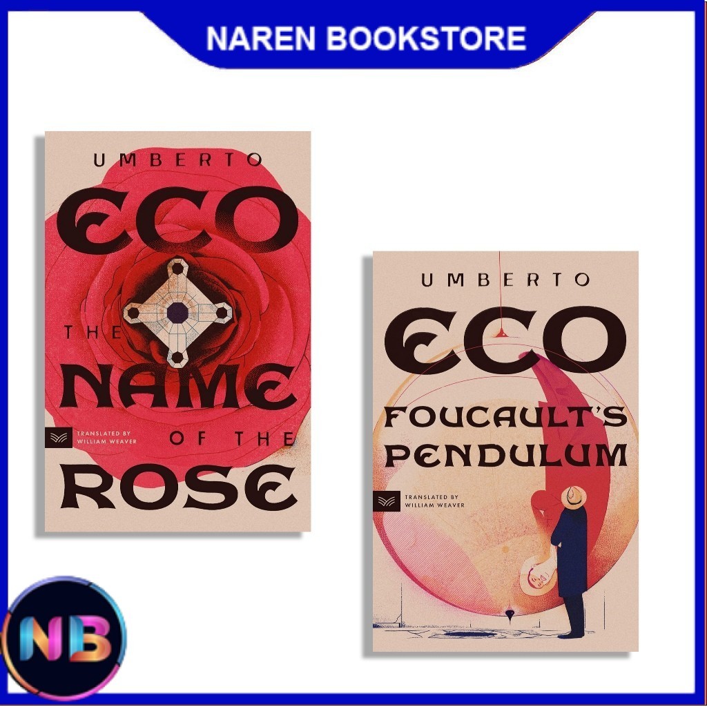 The Name Of The Rose | Foucault's Pendulum by  Umberto Eco