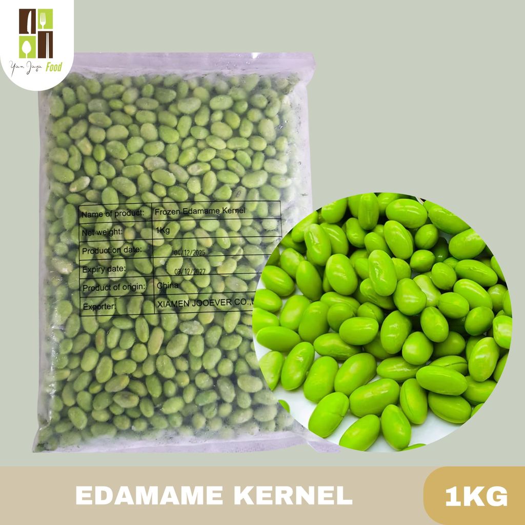 Edamame Kernel 1kg / Kacang Edamame Kupas / Edamame Frozen / Edamame Beku