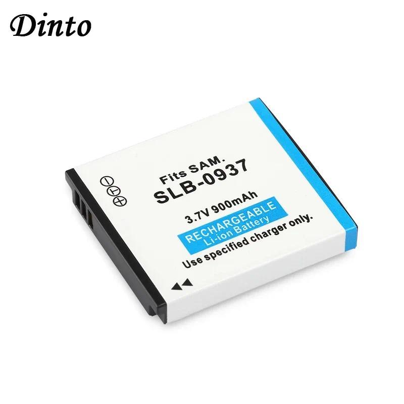 New 900mAh 3.7V SLB-0937 SLB0937 SLB 0937 Rechargeable gital Camera Battery for Samsung CL5 i8 PL10 