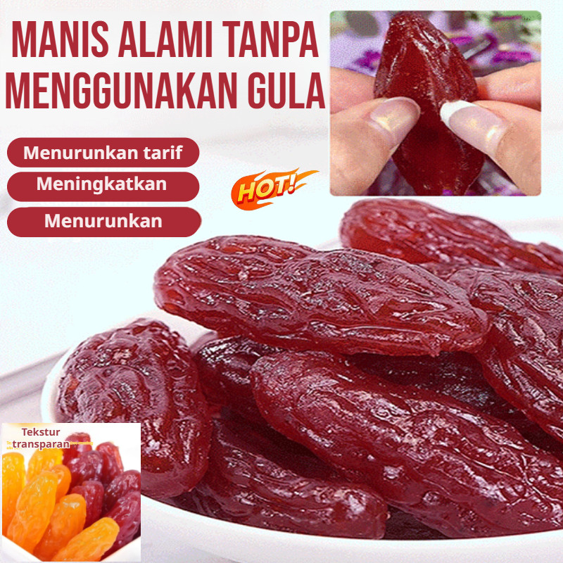 [100% Alami][Diet Rendah Gula] Ubi Jalar Ungu Sebening Kristal Yang Manis Dan Lembut Serta Keripik U